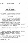 To Provide for the Salaries of Judges of the Supreme Court, and Repealing That Part of Section 52, Chapter 66, 1935 Colorado Statutes Annotated, Relating to the Salaries of Judges of the Supreme Court.