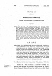 Relating to Interstate Compacts for Cooperative Effort and Mutual Assistance in the Prevention of Crime: Approving the Interstate Compact Entered into by and Between the State of Kansas, the State of New Mexico, the State of Wyoming and the State of Colorado, for Such Purpose; Making an Appropriation for the Effective Enforcement of Said Compact and the Negotiation of like Compacts under the Provisions of Chapter 141, Session Laws of Colorado, 1935.