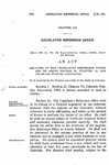 Relating to the Legislative Reference Office and to Amend Section 21, Chapter 74, 1935 Colorado Statutes Annotated.