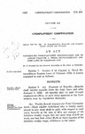 Concerning Unemployment Compensation and to Amend Chapter 2, Third Extraordinary Session Laws of Colorado 1936.