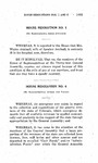 House Resolution No. 1