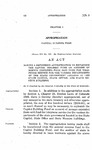 Making a Deficiency Appropriation to Replenish the Capitol Building Fund on Account of Moneys Expended from Said Fund for Telephone Service for the Various Departments of the State Government Located in the State Capitol, State Office, and State Museum Buildings.