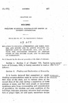 Relating to Housing Authorities and Their Powers and Duties and to Amend Chapter 132, Session Laws of Colorado, 1935, and to Extend the Provisions Thereof to Certain Cities of the Second Class, and to Declare an Emergency.