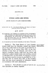 To Confirm and Define by Legislative Authority, the Powers of the State Board of Land Commissioners as Provided by Section Nine (9) and Section Ten (10) of Article Nine (IX) of the State Constitution.