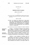 Levying an Annual Tax Beginning in the Year 1937, and Continuing for Ten Consecutive Years for the Construction, Equipment and Furnishing, and Maintenance of Buildings for the Western State College, at Gunnison, Colorado, and Appropriating the Revenues Derived Therefrom.