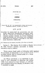 Relating to Kidnaping, or Abduction, for Reward, Providing Punishment Therefor; Making It a Felony to Participate, Receive, or Possess Ransom Monies, or Value Received from Kidnaping, or Abduction, and Amending Section 78, or Article 4, Chapter 48, 1935 Colorado Statutes Annotated.