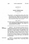 Relating to the Waters of the State of Colorado; Providing for the Control, Protection and Development Thereof; And Making an Appropriation Therefor.