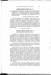 House Resolution No. 5 - Resolution Attached to the Report of the Special Committee Appointed Pursant to House Resolution No. 1, Extraordinary Session, Thirty-Second General Assembly, and Referred to in Said Report