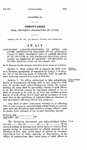 Concerning Acknowledgments to Deeds and Other Instruments Relating to or Affecting Title to Real Property and to Amend Section 107 of Chapter 40, 1935 Colorado Statutes Annotated, as Amended by Section 1 of Chapter 123 of the Session Laws of Colorado, 1937.