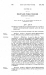 To Repeal Parts of and Amend Parts of Chapter 9, Second Extraordinary Session Laws of Colorado, 1936.