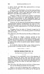 House Resolution No. 16