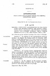 Making a Deficiency Appropriation to the State Home and Training School for Mental Defectives, Ridge, Colorado, for Expense Incurred During the Current Biennial Fiscal Period Beginning July 1, 1937, and Ending June 30, 1939.