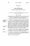 Authorizing the Supreme Court of Colorado by Rule to Prescribe the Procedure in Civil Actions in Courts of Record in Colorado.