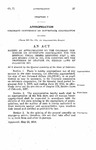 Making an Appropriation to the Colorado Commission on Interstate Cooperation for the Biennial Fiscal Period Beginning July 1, 19391 and Ending June 30, 1941, for Carrying Out the Provisions of Chapter 179, Session Laws of Colorado, 1937.