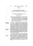 Providing for the Licensing of Persons, Firms or Corporations Engaged in the Manufacture of Animal Biological Products, Including Animal Serums, Vaccines and Bacterins, Used in the Treatment or Prevention of Animal Diseases; and Providing Penalties for the Violation Hereof