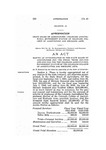 Making an Appropriation to the State Board of Agriculture for the Fiscal Year 1941-1942 and 1942-1943, for the Colorado Agricultural Experiment Station of the Colorado College of Agriculture and Mechanic Arts