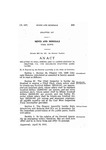 Relating to Coal Mining and to Amend Section 19, Chapter 110, 1935 Colorado Statutes Annotated.