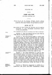 Relating to the Taking of Beaver and to Amend Chapter 73, 1935 Colorado Statutes Annotated, as Amended