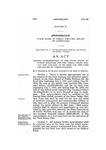 Making Appropriation to the State Board of Public Welfare for the Fiscal Years 1941-1942 and 1942-1943, to Be Used for the Care and Relief of Unemployables