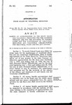 Making an Appropriation to the State Board for Vocational Education for the Expenses Thereof and for the Matching of Federal Funds for the Maintenance of Vocational Education and Vocational Rehabilitation, for the Fiscal Years 1943-1944 and 1944-1945.