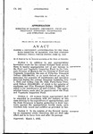 Making a Deficiency Appropriation to the Colorado Director of Markets, for the Current Biennial Fiscal Period Ending June 30, 1943.