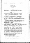 Concerning Game and Fish and to Amend Sections 2 and 3, Chapter 139, Session Laws of Colorado, 1941.