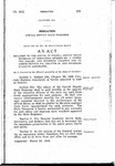 Relating to the Office of Special Deputy State Engineer of Irrigation Division No. 7; Fixing the Salary and Expenses Thereof and to Amend Section 234, Chapter 90, 1935 Colorado Statutes Annotated.