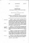 Making an Appropriation to the State Board of Health for the Fiscal Years 1943-1944 and 1944-1945, to be Used for Public Health Work.