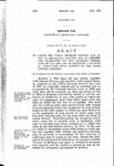 To Amend the Public Revenue Service Law of 1937 as Originally Enacted and as Amended and Re-Enacted by the Colorado Session Laws of 1939 and 1941, by Providing a Statute of Limitations with Respect to the Taxes Imposed Thereby.