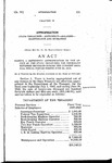 Making a Deficiency Appropriation to the Office of the State Treasurer for Necessary Expenses Incurred During the Current Biennial Fiscal Period Ending June 30, 1943.