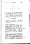 Relating to the Issuance of Licenses and Status of Residency to Members of the Armed Forces of the United States of America and Prescribing Fees and Regulations Incident Thereto.