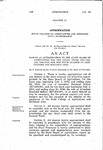 Making an Appropriation to the State Board of Agriculture for the Fiscal Years 1943-1944, and 1944-1945, for the State College of Agriculture and Mechanic Arts.