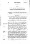 Fixing Compensation of Deputy District Attorneys and Employees of District Attorneys in Judicial Districts Having More than Four District Judges, and Repealing All Acts and Parts of Acts in Conflict Herewith.