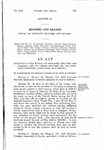 Relating to the Burial of Deceased Soldiers and Sailors; and to Amend Chapter 150, 1935 Colorado Statutes Annotated, as Amended.