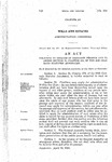 Relating to Estates of Deceased Persons and to Amend Section 75, Chapter 176, of the 1935 Colorado Statutes Annotated.