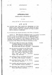 To Provide for the Ordinary Expenses of the Legislative Department of the State of Colorado, During and on Account of the Thirty-Fifth General Assembly.