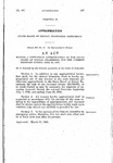 Making a Deficiency Appropriation to the State Board of Dental Examiners, for the Current Biennium Ending June 30, 1945.