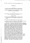 Relating to Insane Persons; and to Amend Section 27, Chapter 105, 1935 Colorado Statutes Annotated.