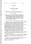 Relating to the Civil Air Patrol; Creating the Department of Civil Air Patrol; Authorizing the Cooperation Between the Civil Air Patrol and the United States Government, or Any Agency Thereof or With Any Department or Agency of the State of Colorado; and Making an Appropriation Therefor.