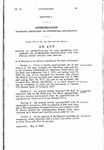 Making an Appropriation to the Colorado Commission on Interstate Cooperation, for the Fiscal Years 1945-1946 and 1946-1947.