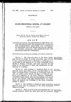 Levying an Annual Tax Beginning in the Year 1947, and Continuing for Ten Consecutive Years for the Construction, Equipment and Furnishing of Buildings for the State Industrial School at Golden, Colorado, and Appropriating the Revenues Derived Therefrom