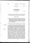 Making an Appropriation to Defray the Cost and Expenses of the Tax Commission of the State of Colorado in Making a Re-Survey for the Pupose of Re-Appraisal of the Valuation of All Properties Within the State Subject to an Ad Valorem Tax