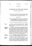 Relating to the Giving of Financial Responsibilty and Security by Owners and Operators of Motor Vehicles; to Make Uniform the Law and to Amend the Law With Reference Thereto