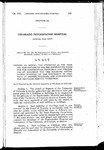 Levying an Annual Tax Beginning in the Year 1947, and Continuing for Ten Consecutive Years for the Construction, Equipment and Furnishing of Buildings for the Colorado Psychopathic Hospital of the University of Colorado, at Denver, Colorado, and Appropriating the Revenues Derived Therefrom