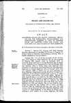 Concerning State and County Highways; Providing for the Designation, Establishment and Construction Thereof In, Into or Through Cities and Counties, Cities and Towns; and Providing for Maintenance of Such Highways by Colorado General Assembly