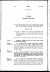 Relating to Crimes and Criminal Procedure; Defining Bribery or Attempted Bribery of Athletes as a Felony and Providing for Penalties Therefor