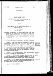 To Vest Authority in the Game and Fish Commission to Regulate Regarding Importation and Exportation of Game and Fish or Parts Thereof and the Assessment of Fees Thereon by Colorado General Assembly