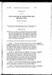 Levying an Annual Tax Beginning in the Year 1947, and Continuing for Ten Consecutive Years for the Construction, Equipment and Furnishing of Buildings for the State College of Agriculture and Mechanic Arts, at Fort Collins, Colorado, and Appropriationg the Revenues Derived Therefrom