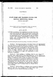 Levying an Annual Tax Beginning in the Year 1947, and Continuing for Ten Consecutive Years for the Construction, Equipment and Furnishing of Buildings for the State Home and Training School for Mental Defectives, at Ridge, Colorado, and Appropriating the Revenues Derived Therefrom