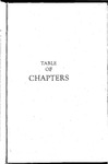 Table of Chapters by Colorado General Assembly